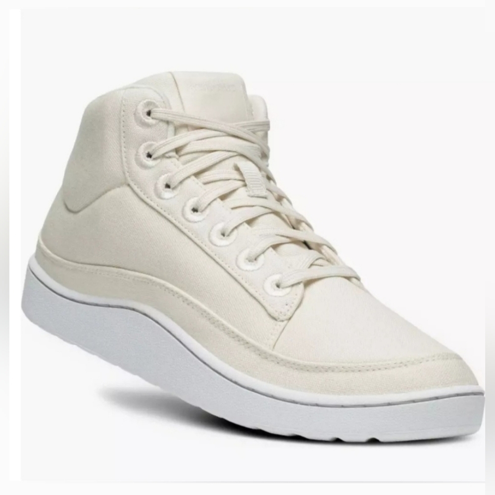 Allbirds Pacer Canvas Mid Top Woman's Sneaker.